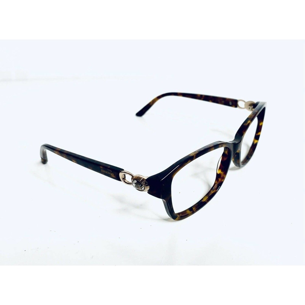 Swarovski Tortoise Rectangular Frame Glasses - image 4